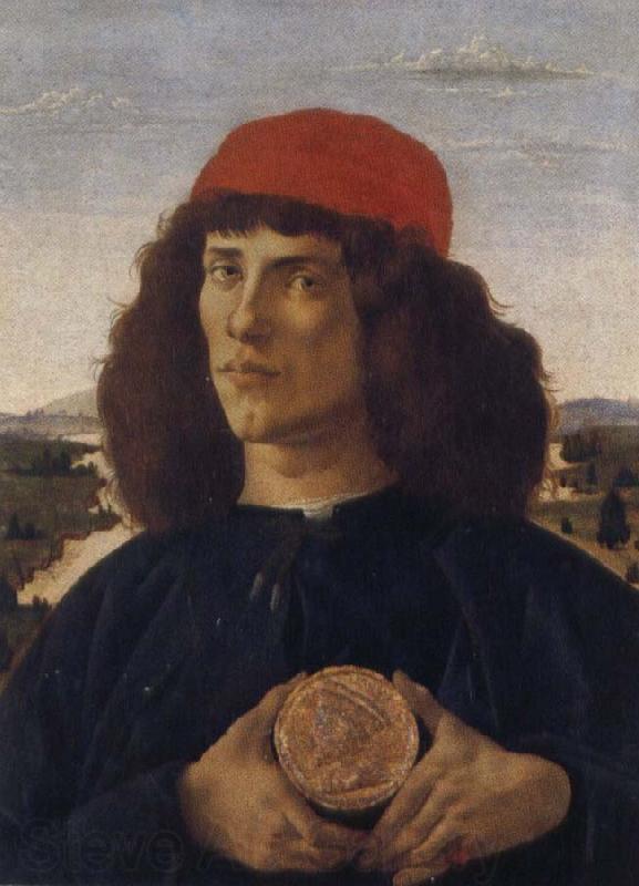 Sandro Botticelli Portrait Cosimo old gentleman Spain oil painting art